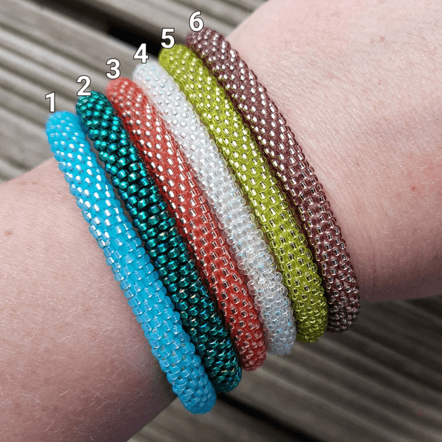 Bracelet Spirale crochet - Uni