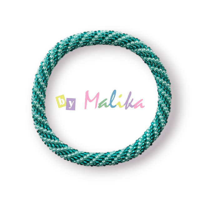 Bracelet Spirale crochet - Rayures