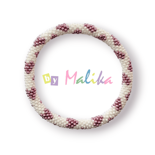 Bracelet Spirale crochet - Coeur
