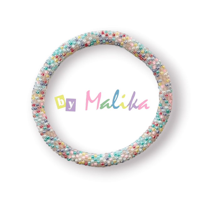 Bracelet Spirale crochet - Confetti