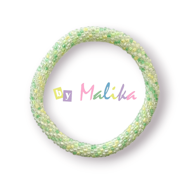 Bracelet Spirale crochet - Rayures