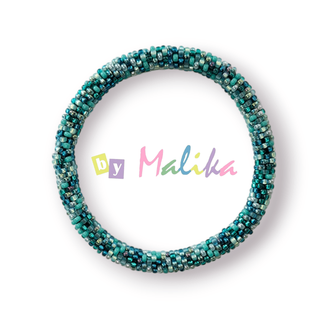 Bracelet Spirale crochet - Confetti
